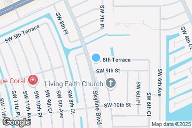 Map image of the property - 746 SW 8th Terrace