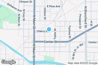 Map image of the property - 215 Cherry St