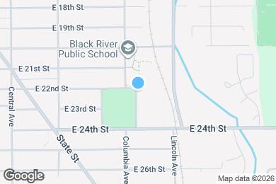 Map image of the property - 533 Columbia Ave