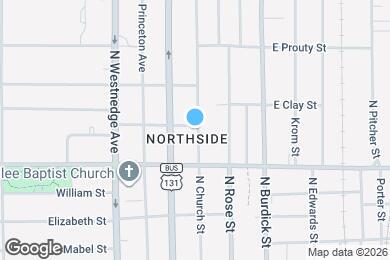 Map image of the property - 1335 N Church St