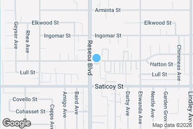 Map image of the property - Reseda Apartments | 7650 Reseda Blvd