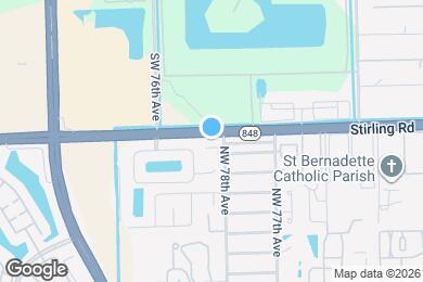 Map image of the property - 7811 NW 42nd Ct