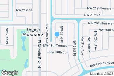 Map image of the property - 1829 NW 23rd Ave