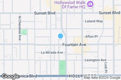 Map image of the property - Rise Hollywood