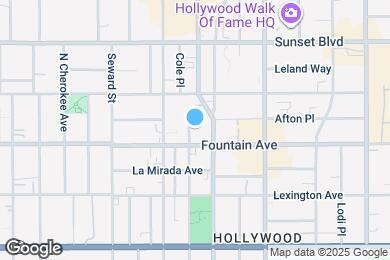Map image of the property - The Ovelo Hollywood
