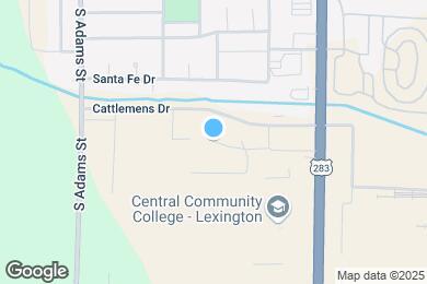 Map image of the property - Cross Creek Apartments