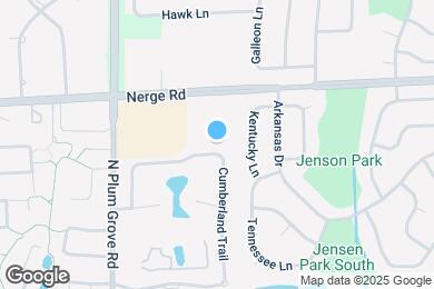 Map image of the property - 871 Cross Creek Ct