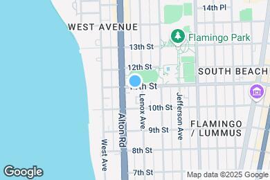 Map image of the property - 1100 11th St