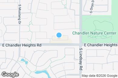 Map image of the property - 3812 E Bartlett Way