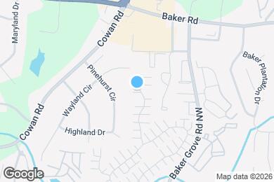 Map image of the property - 264 Windcroft Ln NW