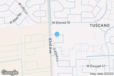 Map image of the property - 8235 W Illini St