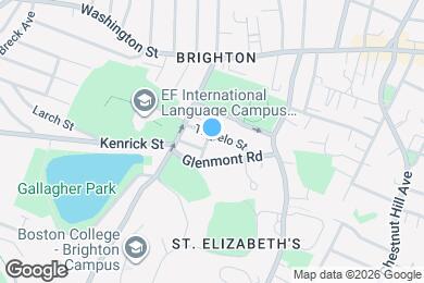 Map image of the property - 21 Trapelo St