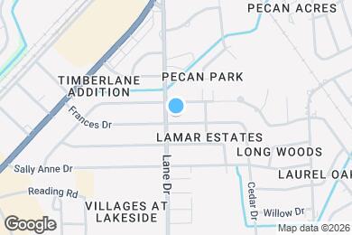 Map image of the property - 1109 Frances Dr