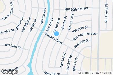Map image of the property - 2838 NW 3rd Pl