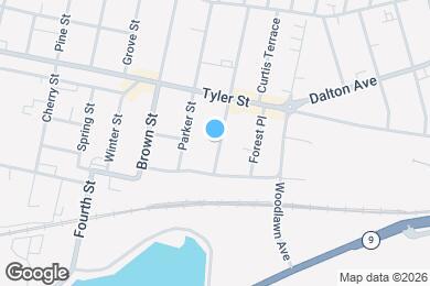 Map image of the property - 25 Plunkett St