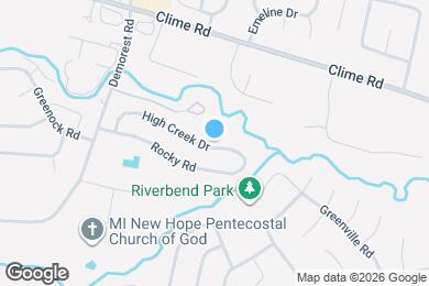 Map image of the property - 3486 High Creek Dr