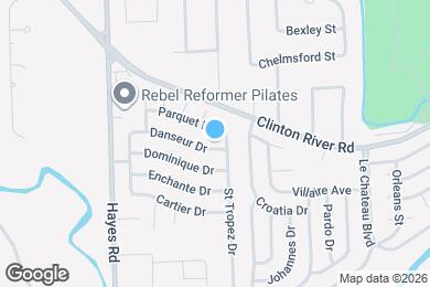 Map image of the property - 15381 Danseur Dr