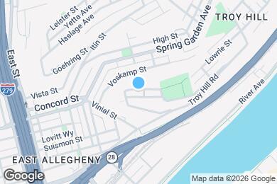 Map image of the property - 1123 Brabec St