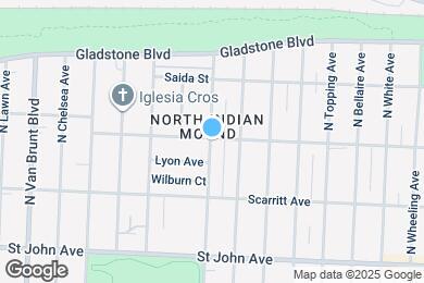 Map image of the property - 348 N Hardesty Ave