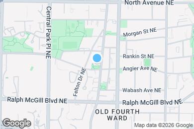 Map image of the property - 456 Parkway Dr NE