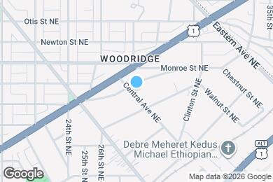 Map image of the property - 3217 Central Ave NE