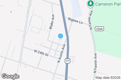 Map image of the property - 2601 N Jefferson Ave