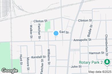 Map image of the property - 4531 Woodward St