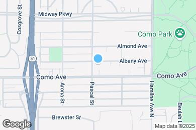 Map image of the property - 1448 Albany Ave