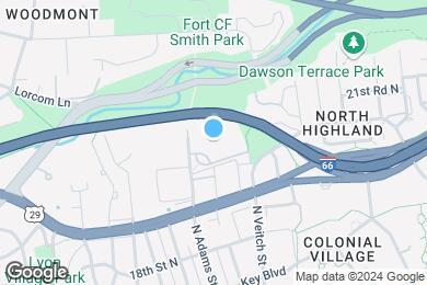 Map image of the property - Potomac Towers