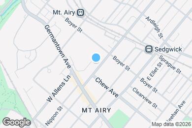 Map image of the property - 119 E Mt Airy Ave