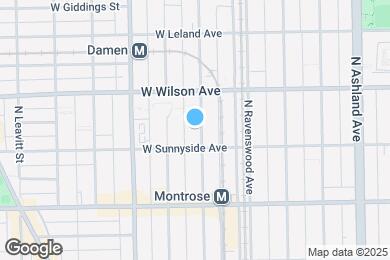 Map image of the property - 4514 N Wolcott Ave