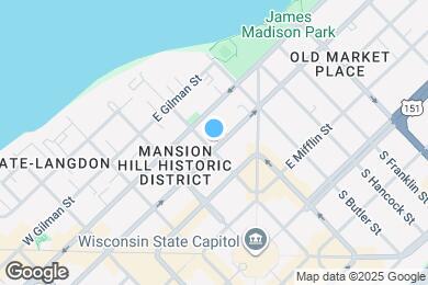 Map image of the property - 301 N Pinckney St