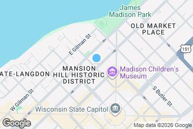 Map image of the property - 410 N Butler St