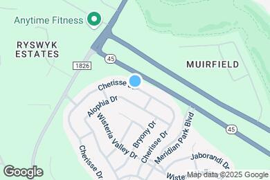 Map image of the property - 11608 Cherisse Dr
