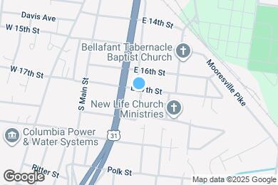 Map image of the property - 208 E 17th St