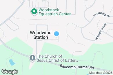 Map image of the property - 505 Wood Crest Ct