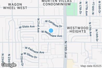 Map image of the property - 2002 W Northview Ave