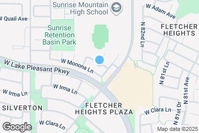 Map image of the property - 8459 W Ross Ave
