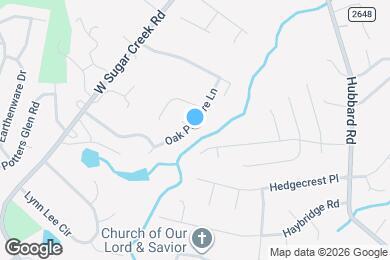 Map image of the property - 5000 Oak Pasture Ln