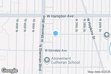 Map image of the property - 4668 N 42nd St