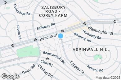 Map image of the property - 352 Tappan St