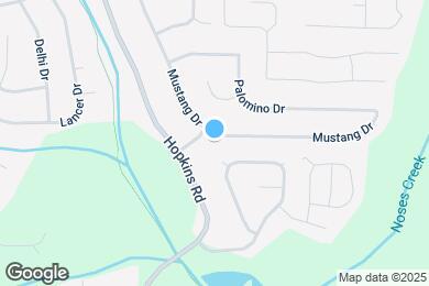 Map image of the property - 3415 Mustang Dr