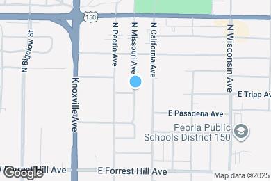 Map image of the property - 3400 N Missouri Ave