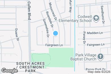Map image of the property - 11807 Roandale Dr