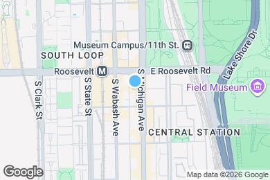 Map image of the property - 1234 S Michigan Ave