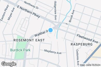 Map image of the property - Walther Apartments