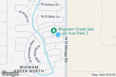 Map image of the property - 12321 W Marshall Ave