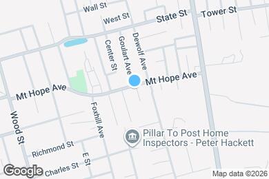Map image of the property - 168 Mt Hope Ave