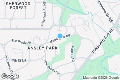 Map image of the property - Charming Midtown Condo with Private Entrance