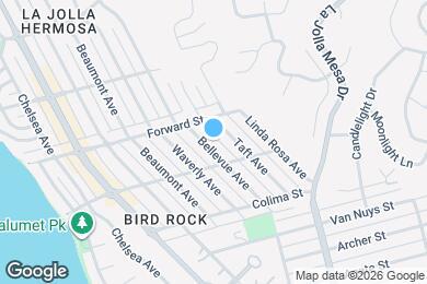 Map image of the property - 5537 Bellevue Ave